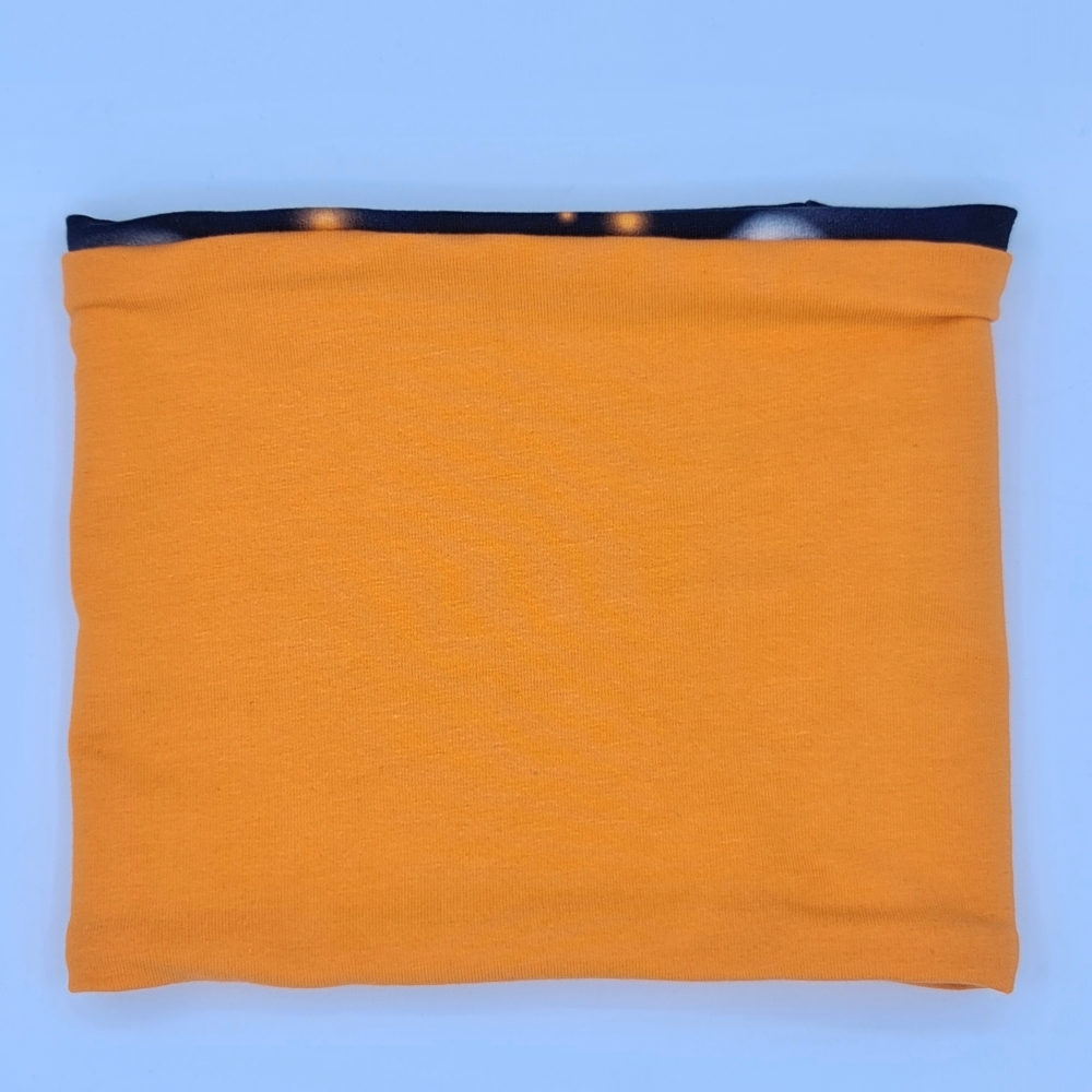Halloween Loop für Hunde - Geister Orange Schwarz